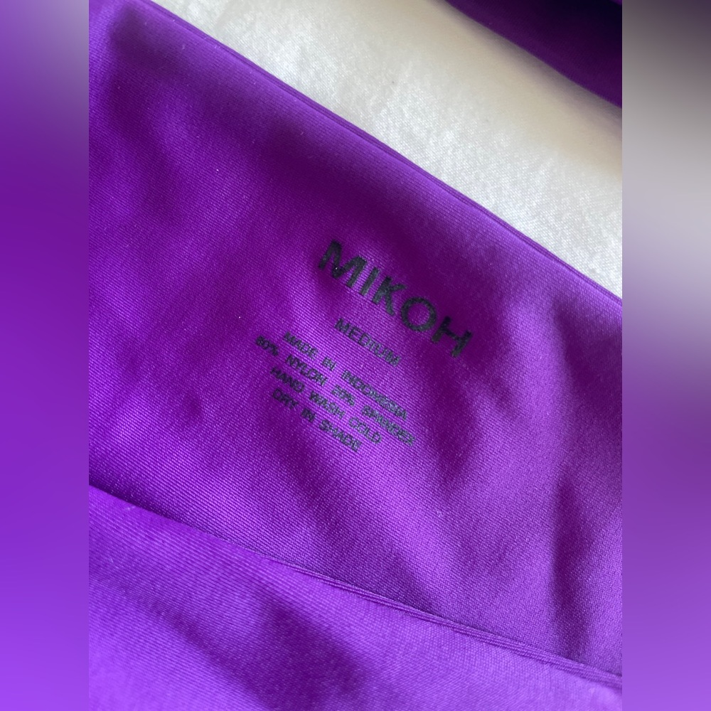 Mikoh Purple Bikini Set - Picture 5 of 8